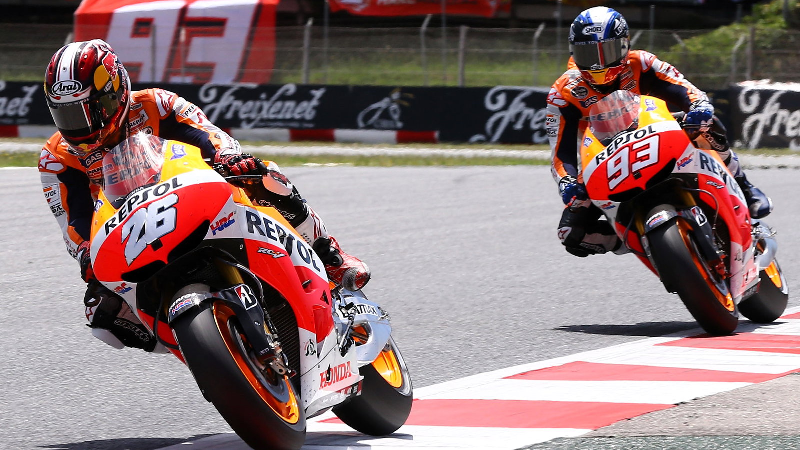 Dani Pedrosa, Marc Marquez, 2013